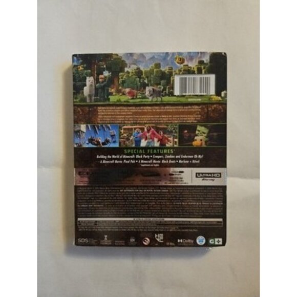 A Minecraft Movie 4K UHD Blu-ray  NEW - Picture 2 of 2